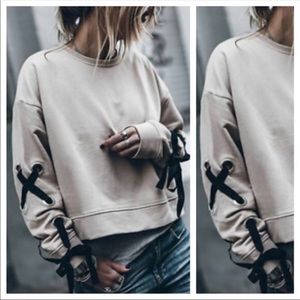 Zara Dusty Rose Pink Sweater. Size Small. Worn 2x